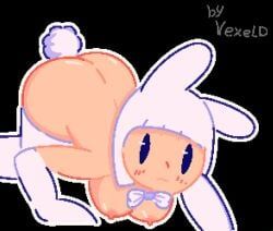 bunny_(terraria), terraria, vexeld, ass, black_background
