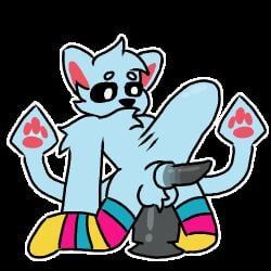 squid_dog_(changed), changed_(video_game), abdominal_bulge, anal, anal_penetration