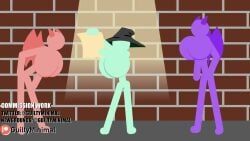 original_character, original, guiltyminimal, 1girls, 2futas
