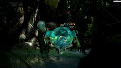 aether_foundation_employee_(female), araquanid, dewpider, female_team_skull_grunt, lillie_(pokemon)