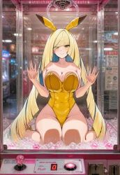 lusamine_(pokemon), pokemon, circle_ueponzu, 1girls, big_breasts