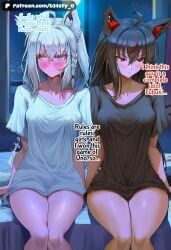 kurokami_fubuki, shirakami_fubuki, hololive, hololive_japan, patreon