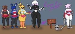 cc, cik, friya, mangle_(fnaf), marionette_(fnaf)