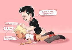 donald_trump, elon_musk, politics, 2boys, ass