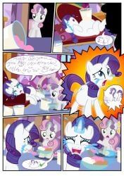 hoity_toity_(mlp), rarity_(mlp), sweetie_belle_(mlp), my_little_pony, flashequestria