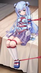 kafuu_chino, gochuumon_wa_usagi_desu_ka?, flan_ling, 1girl, bdsm