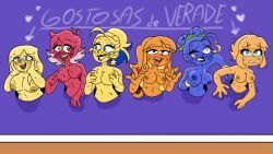 agatha_(mundo_torajo), marcela_(mundo_torajo), maya_(mundo_torajo), pessy, susie_(mundo_torajo)