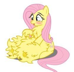 fluttershy_(mlp), my_little_pony, flashequestria, big_crotchboobs, breasts