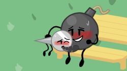 bomby_(bfdi), naily_(bfdi), battle_for_dream_island, bfdi, object_show