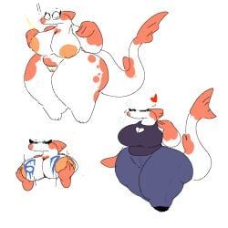 anthro, big_ass, big_breasts, blushed, blushed_face