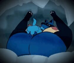 alpha_pokemon, female_lucario, lucario, pokemon_(species), riolu