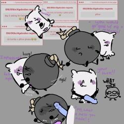 bomby_(bfdi), pillow_(bfdi), battle_for_dream_island, bfdi, object_show