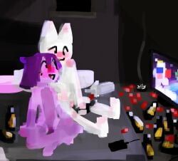 bravo_(bravobunny), bravobunny, alcohol, anthro, ashtray