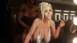 ana_amari, angela_ziegler, brigitte, brigitte_lindholm, fareeha_amari