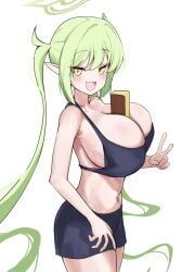 donald_trump, nozomi_(blue_archive), blue_archive, lir, 1girl