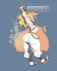 marle, chrono_(series), detonassion, abstract_background, ahoge