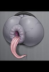 world_of_lust:_the_spire, greyscaler, anal_juice, anal_maw_trap, anal_mouth