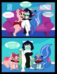 giggles_(htf), petunia_(htf), happy_tree_friends, flipsy0529, ankles_tied