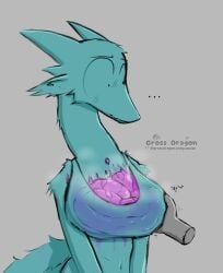 mythology, dragonlady_(artist), anthro, bottomless, bra