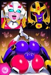 arcee, arcee_(rotb), autobot, blackarachnia_(tfa), decepticon