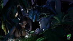 hitomi_(doa), lisa_hamilton, ark_survival_evolved, dead_or_alive, beastlyjoe