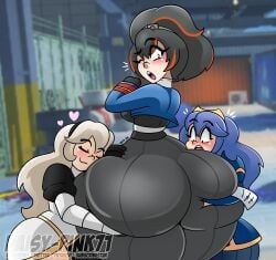 corrin_(fire_emblem), corrin_(fire_emblem)_(female), lucina_(fire_emblem), zhu_yuan, fire_emblem