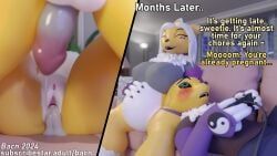 digimon_(species), male_renamon, renamon, renamon_(bacn), bandai_namco