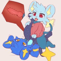 neve_(plattyneko), pokemon_(species), shinx, star_the_shinx, nintendo