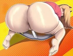 power_(chainsaw_man), chainsaw_man, ass, asscheeks, big_ass