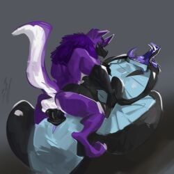 mythology, tompossum, ambiguous_penetration, andromorph, andromorph/male