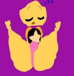 original, ass_bigger_than_head, legs_up, pink_thong, sleeping
