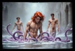 bara, butt_focus, dungeon, gay, male/male