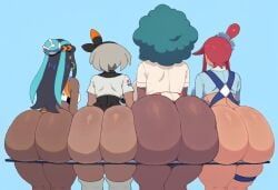 bea_(pokemon), lenora_(pokemon), nessa_(pokemon), skyla_(pokemon), nintendo