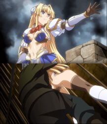 alicia_arcturus, beardsley, kuroinu_~kedakaki_seijo_wa_hakudaku_ni_somaru~, 1boy, 1boy1girl