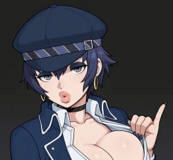 shirogane_naoto, atlus, persona, persona_4, bimboports_(ai)