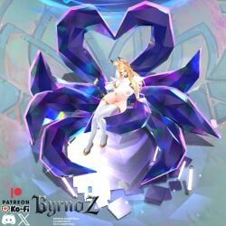 ahri, k/da_ahri, vastaya, k/da_series, league_of_legends