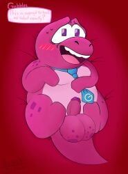 gobbles_(gameoverse), gameoverse, glitch_productions, accessory, anthro