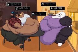 dess_holiday, toriel, deltarune, undertale, mexifurfoof