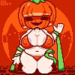 octotron2000, 1girls, areola, areolae, bikini