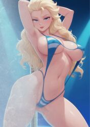 elsa_(frozen), disney, disney_princess, frozen_(film), blonde_hair