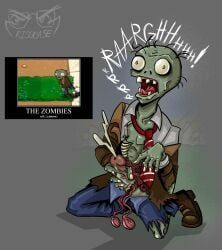 browncoat_zombie_(pvz), plants_vs_zombies, pvz, risobase, anatomically_correct_genitalia