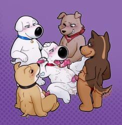 brian_griffin, new_brian, robot_brian, vinny_griffin, family_guy