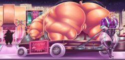 lionberrymochi, anthro, ass, big_bulge, big_butt