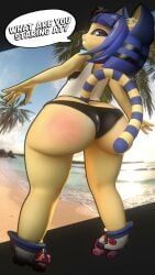 ankha, ankha_(animal_crossing), ankha_(zy0n7), animal_crossing, under