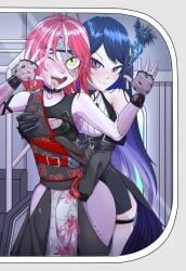 kureiji_ollie, nerissa_ravencroft, hololive, hololive_english, hololive_english_-advent-