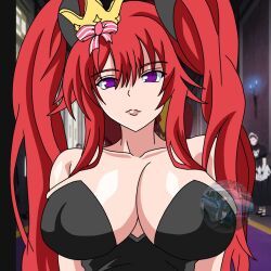 runeas_gremory, high_school_dxd, 1girls, big_breasts, breasts