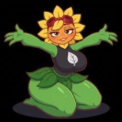 solar_flare_(pvz), sunflower_(pvz), plants_vs._zombies, plants_vs_zombies, plants_vs_zombies:_heroes