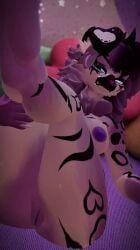 unity_(engine), vrchat, 1girls, animal_ears, anthro