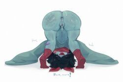 aqua_(deltarune), deltarune, deltarune_chapter_5, 1girls, aged_up