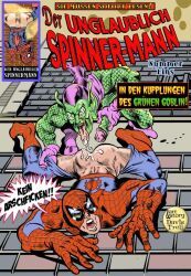 green_goblin, peter_parker, spider-man, marvel, marvel_comics